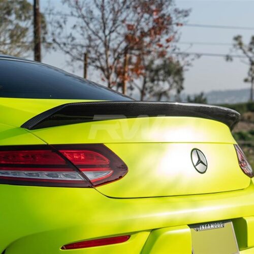 RW Carbon Mercedes W205 Coupe DTM CF Trunk Spoiler
