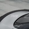RW Carbon Mercedes W205 Coupe ED1 V2 Style CF Trunk Spoiler - Image 3