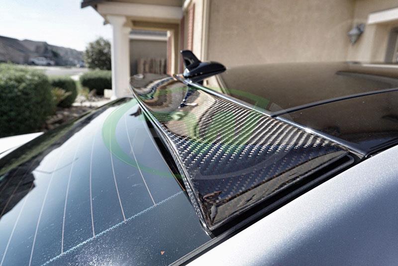 RW Carbon Mercedes W212 Carbon Fiber Roof Spoiler (2)