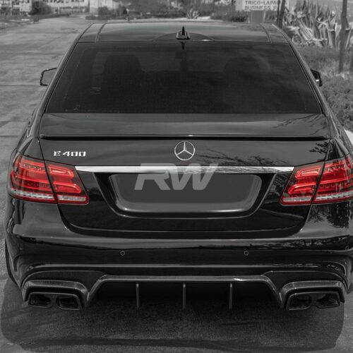 Alternative view of RW Carbon Mercedes W212 E63 Facelift BRS Style CF Diffuser