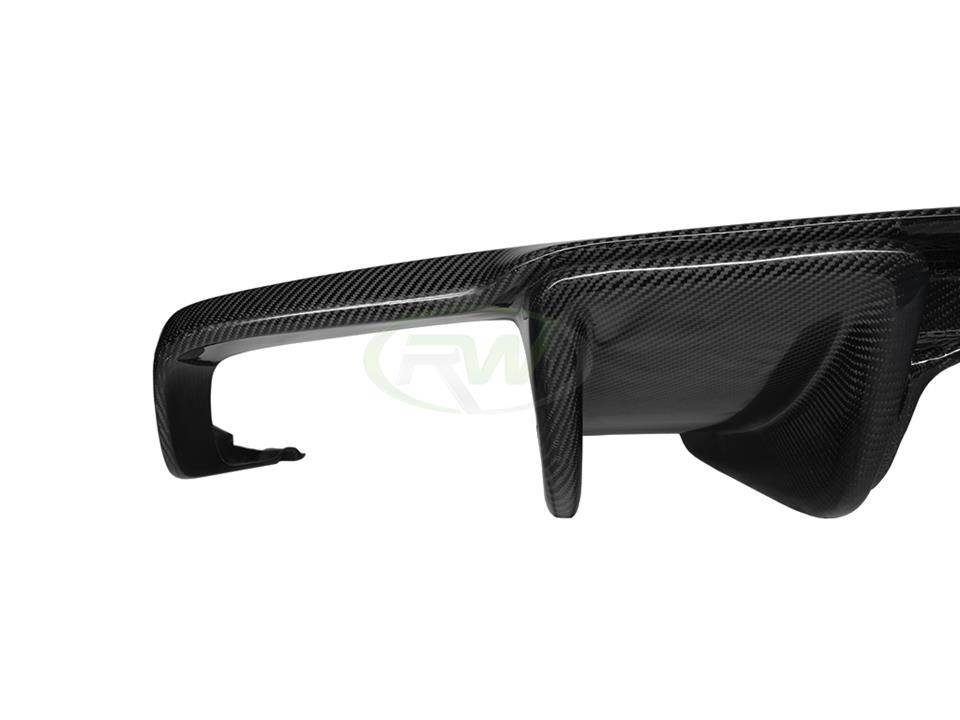 RW Carbon Mercedes W212 E63 Renn Style Carbon Fiber Diffuser (11)