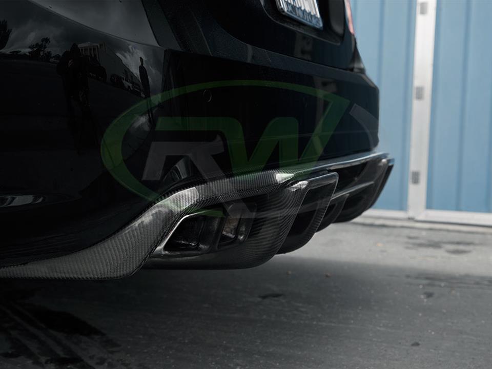 RW Carbon Mercedes W212 E63 Renn Style Carbon Fiber Diffuser (9)