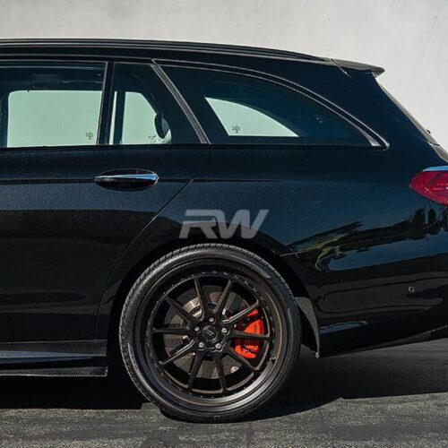 Alternative view of RW Carbon Mercedes W213 DTM Carbon Side Skirt Extensions