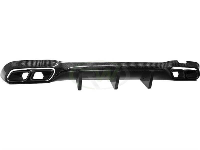 RW Carbon Mercedes W213 E Class Carbon Fiber Diffuser Kit (2)