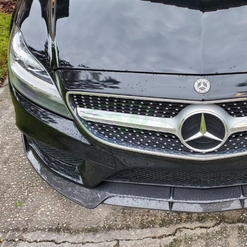 Alternative view of RW Carbon Mercedes W218 CLS 15-17 Sport Carbon Fiber Front Lip