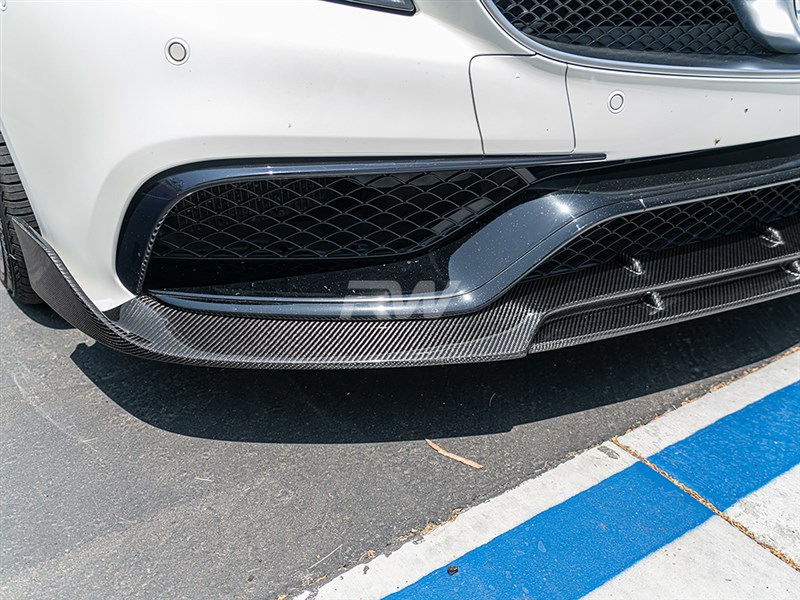 RW-Carbon-Mercedes-W218-CLS63-BRS-Style-Carbon-Fiber-Front-Lip-2