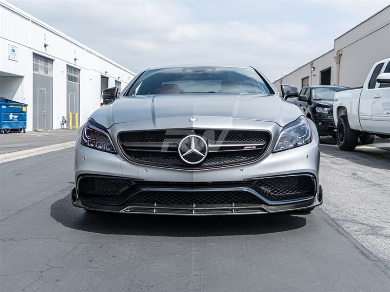 RW-Carbon-Mercedes-W218-CLS63-BRS-Style-Carbon-Fiber-Front-Lip-4