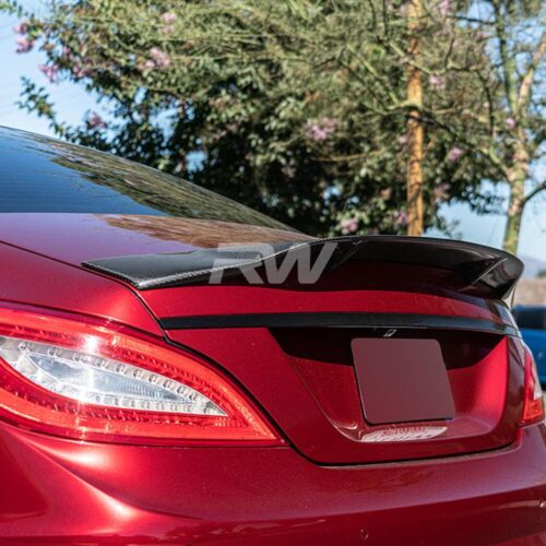 RW Carbon Mercedes W218 Carbon Renn Style Trunk Spoiler