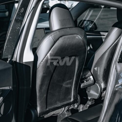 RW Carbon Tesla Carbon Fiber Seat Backs