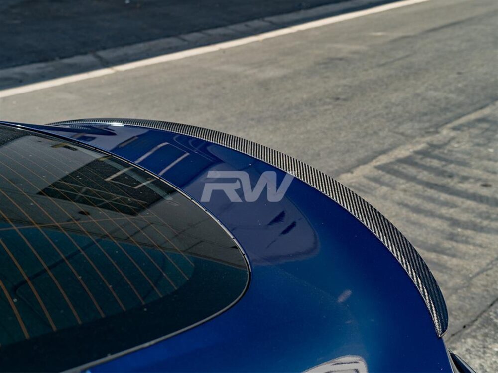 RW Carbon Tesla Model 3 Carbon Fiber Trunk Spoiler (6)