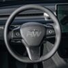 RW Carbon Tesla Model 3 _ Y Carbon Fiber Steering Wheel Trim - Image 4