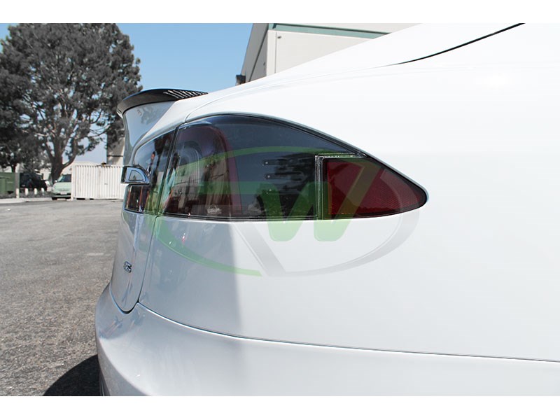 RW Carbon Tesla Model S Carbon Fiber Trunk Spoiler (2)
