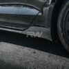RW Carbon Tesla Model S Plaid Carbon Fiber Side Skirt Extensions (12)