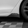RW Carbon Tesla Model S Plaid Carbon Fiber Side Skirt Extensions (2)