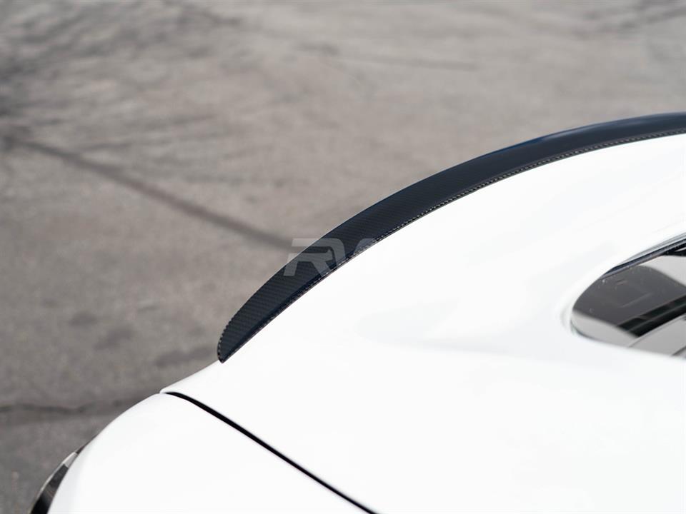 RW Carbon Tesla Model S S Plaid Carbon Fiber Trunk Spoiler (1)