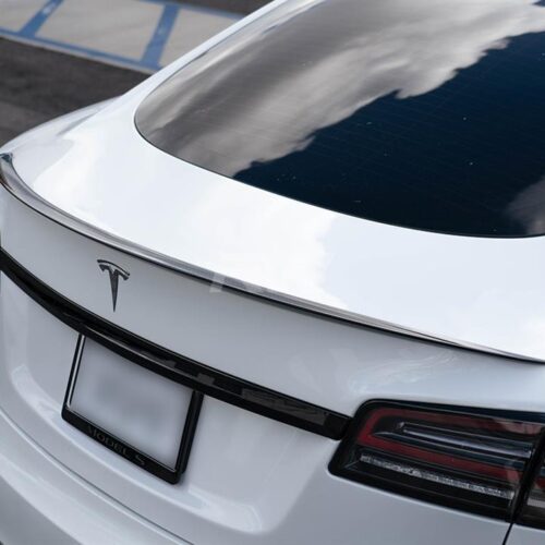 RW Carbon Tesla Model S / S Plaid Carbon Fiber Trunk Spoiler