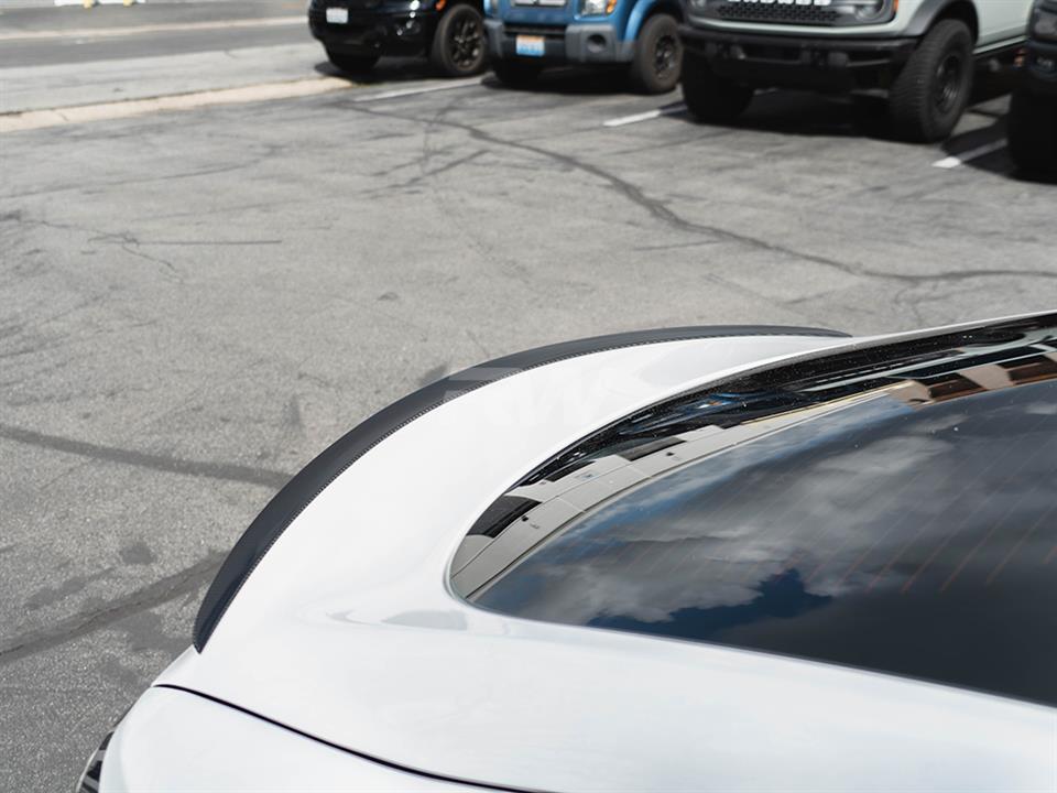 RW Carbon Tesla Model S S Plaid Carbon Fiber Trunk Spoiler (3)