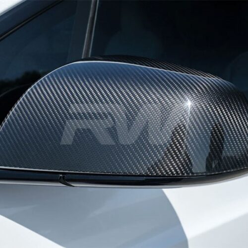 RW Carbon Tesla Model X Carbon Fiber Mirror Covers