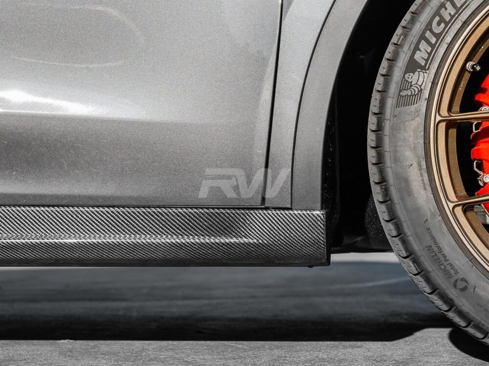RW Carbon Tesla Model Y DTM CF Side Skirt Extensions (7)