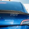 RW Carbon Tesla Model Y GTX Carbon Fiber Trunk Spoiler (2)