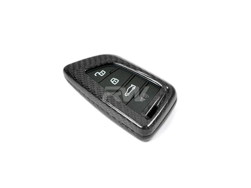 RW Carbon Toyota Supra A90 Carbon Fiber Key Case - Image 3