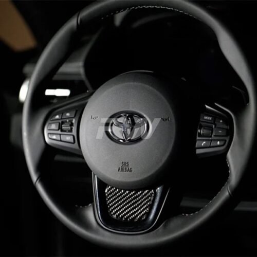 RW Carbon Toyota Supra A90 Carbon Fiber Steering Wheel Trim