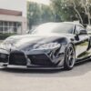 RW Carbon Toyota Supra Carbon Fiber Front Lip Spoiler - Image 3