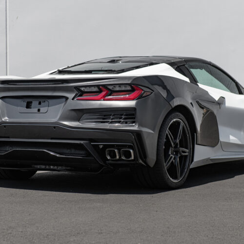 Alternative view of EOS Corvette C8 Stingray Rear Bumper & Spoiler Kit [Z06 Conversion Package]