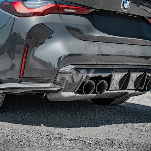RW Carbon BMW G82/G83 M4 CF Performance Style Diffuser Sides