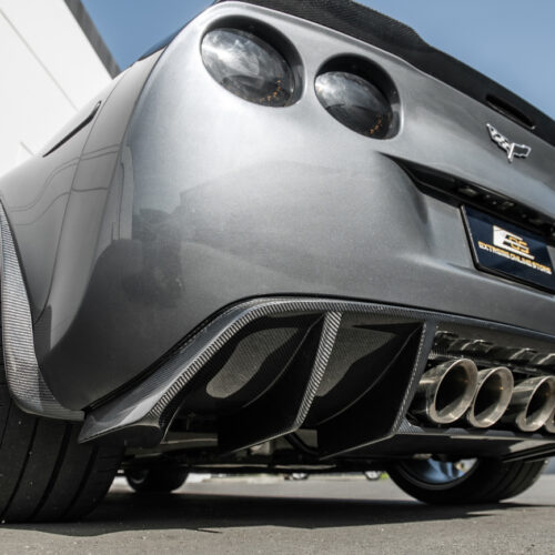 EOS 2005-13 Corvette C6 Rear Bumper Diffuser
