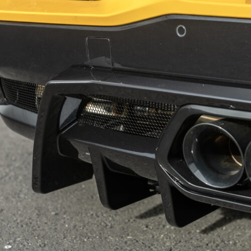Alternative view of EOS 2023-Up Corvette C8 Z06 Rear Bumper Finned Diffuser