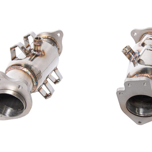 Alternative view of EOS Chevrolet Corvette C8 Catalytic Converter