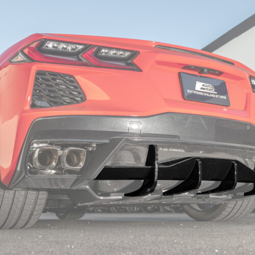 EOS Corvette C8 Rear Bumper Add-On Diffuser Lip