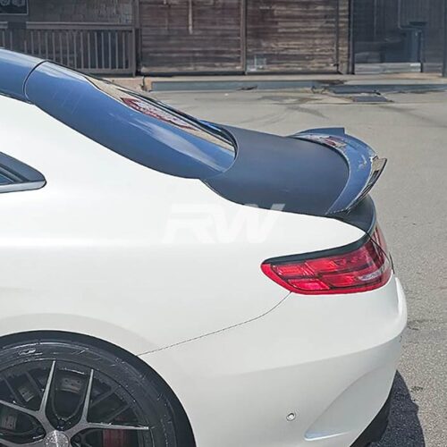Alternative view of RW Carbon Mercedes C217 DTM Carbon Fiber Trunk Spoiler