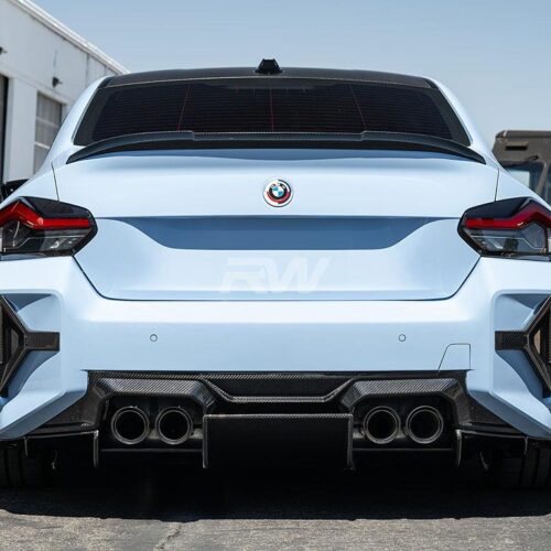 RW Carbon BMW G87 M2 Carbon Fiber GTX Diffuser+Undertray