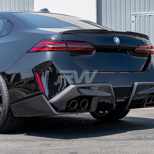 Alternative view of RW Carbon BMW G90/G99 M5 Performance Style CF Diffuser