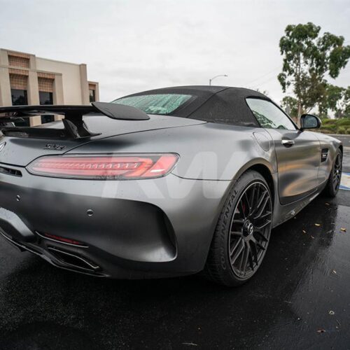 Alternative view of RW Carbon Mercedes R190 GT GTS GTC GTR Carbon Fiber Roadster Wing
