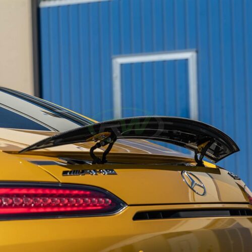 Alternative view of RW Carbon Mercedes C190 OEM Style CF Replacement Wing