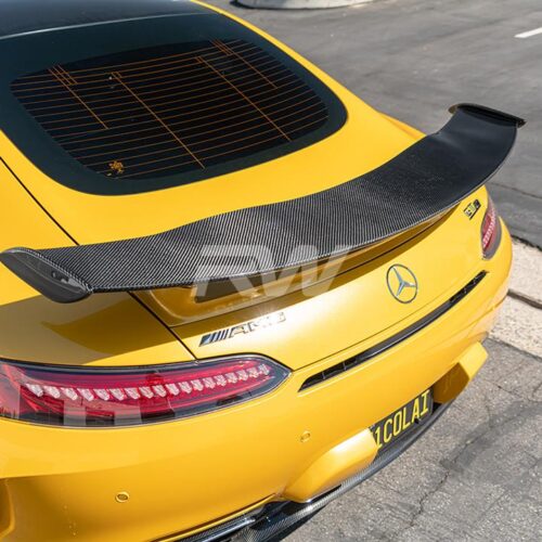 RW Carbon Mercedes C190 GT GTS GTC GTR Style CF Wing