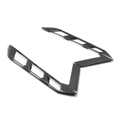 Alternative view of Anderson Composites Carbon Fiber Decklid Side Vents For 2020-2024 Chevrolet C8 Coupe (PAIR)