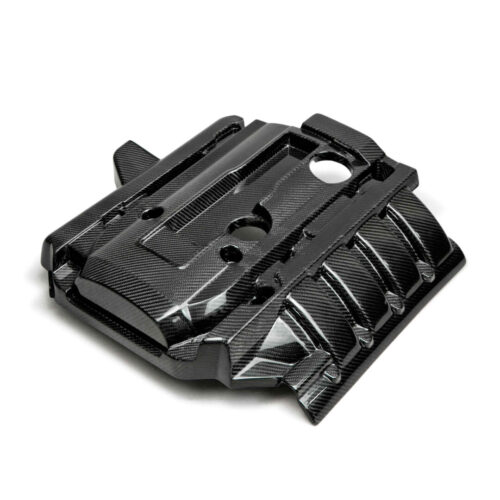 Anderson Composites Carbon Fiber Engine Cover For 2015-2023 Ford Mustang Ecoboost