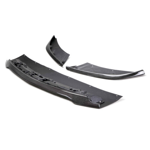 Anderson Composites Carbon Fiber Front Splitter for 2015-2020 Ford Mustang Shelby GT350 (3PC)