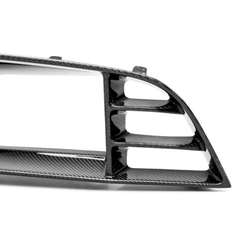Alternative view of Anderson Composites Carbon Fiber Front Upper Grille For 2013-2014 Ford Shelby GT500, With No Cobra Emblem Placeholder