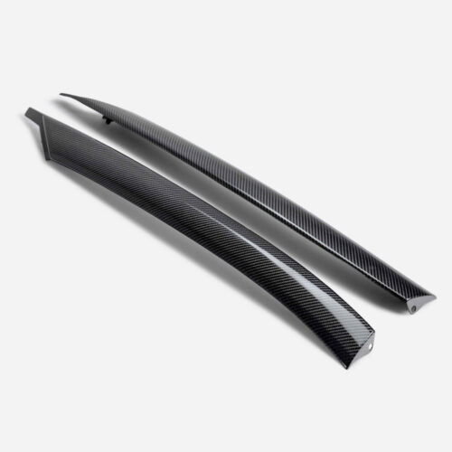 Alternative view of Anderson Composites Carbon Fiber Pillar Cover Replacements For 2020-2024 Chevrolet C8