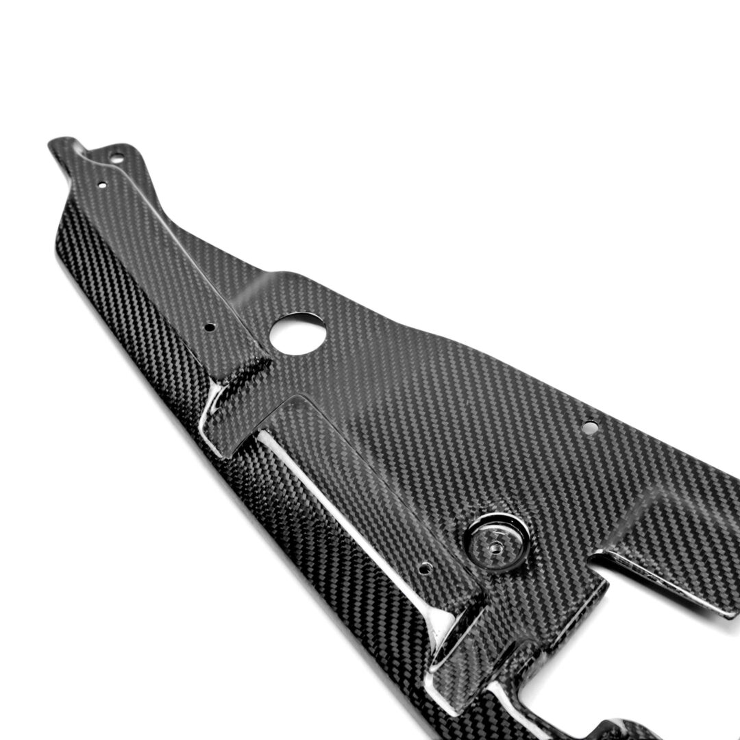 Anderson Composites Carbon Fiber Radiator Cover For 2012-2015 Chevrolet Camaro ZL1, Z28, SS. - Fits 2010-2013 SS, RS, LT (Slight Variance In Shape)_AC-CP1011CHCAM_1