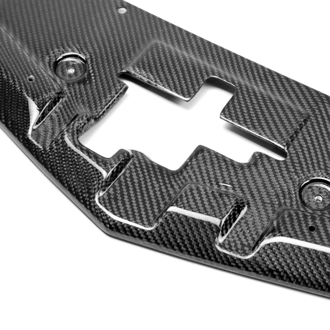 Anderson Composites Carbon Fiber Radiator Cover For 2012-2015 Chevrolet Camaro ZL1, Z28, SS. - Fits 2010-2013 SS, RS, LT (Slight Variance In Shape)_AC-CP1011CHCAM_2