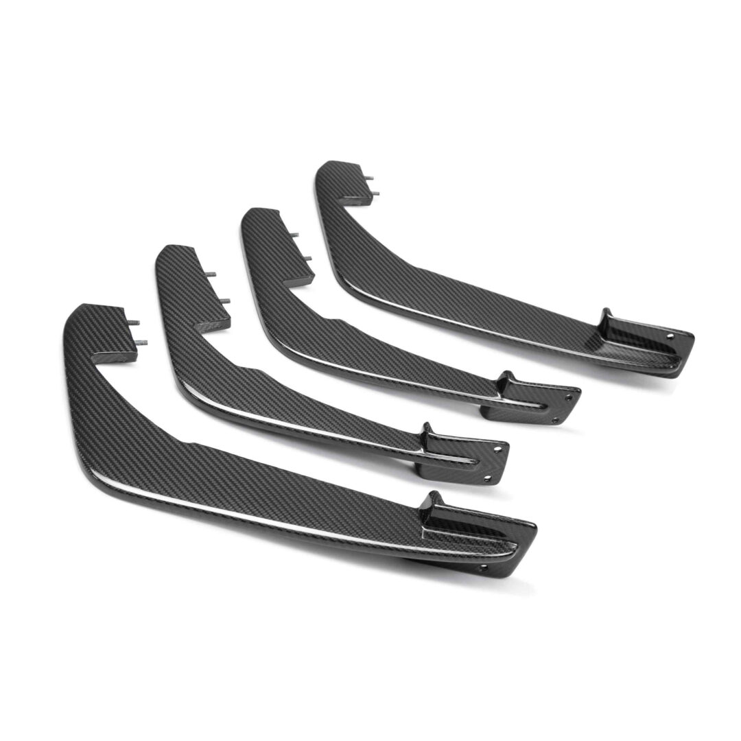 Anderson Composites Carbon Fiber Rear Diffuser Fins For 2020-2024 Chevrolet C8 (SET)_AC-RDF20CHC8