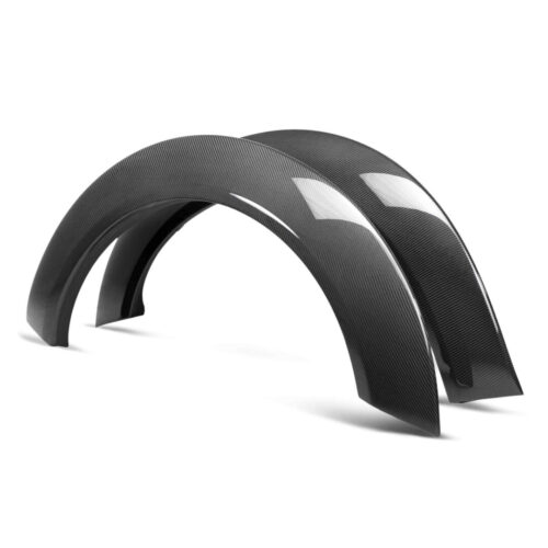 Anderson Composites Carbon Fiber Rear Fender Flares For 2018-2023 Dodge Challenger Widebody