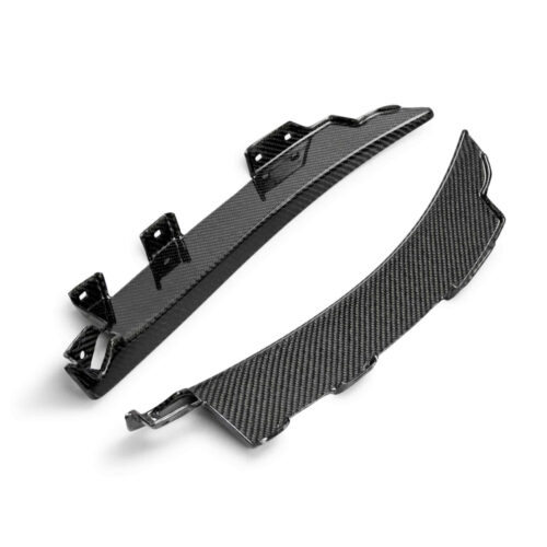 Anderson Composites Carbon Fiber Rear Splash Guards for 2020-2022 Ford Mustang Shelby GT500