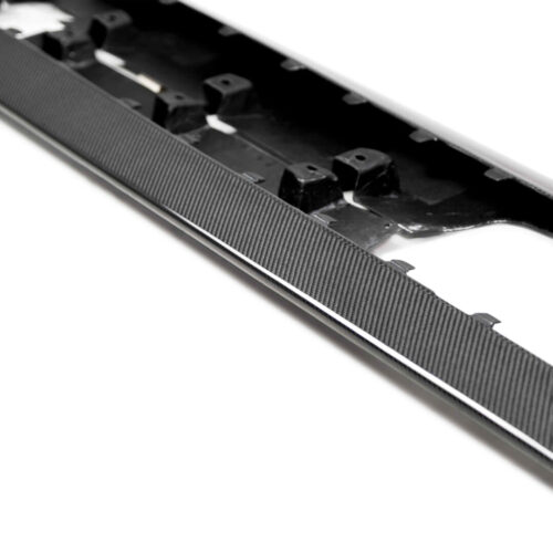 Alternative view of Anderson Composites Carbon Fiber Rocker Panel Splitters For 2020-2022 Ford Mustang Shelby GT500